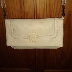 Tory Burch foldover Amanda 3 ways bag.